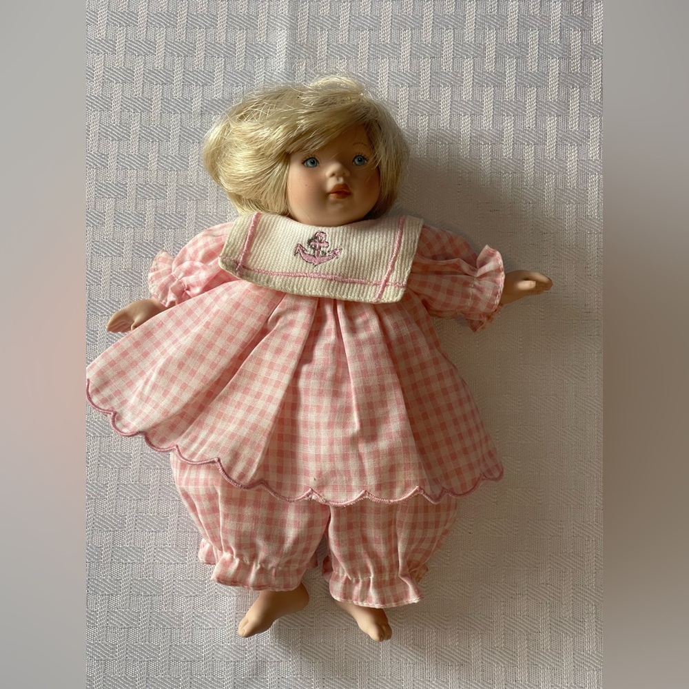 Pauline Bjonnese Jacobson 8” Porcelain Sailor Girl Doll Limited Ed. 2227/2600